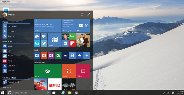 Space saver! Windows 10 neemt minder ruimte in beslag