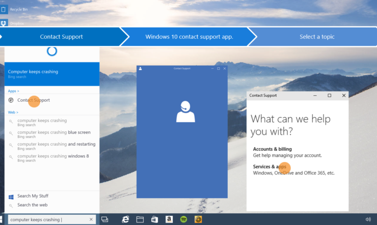 De verschillende ‘hulplijnen’ bij upgrade naar Windows 10