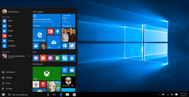 Verken de 5 nieuwigheden in Windows 10