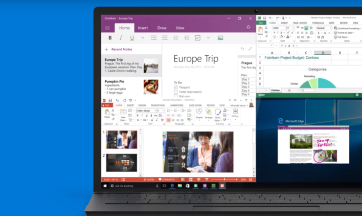 Windows 10 regorge de fonctionnalités multi-tâches