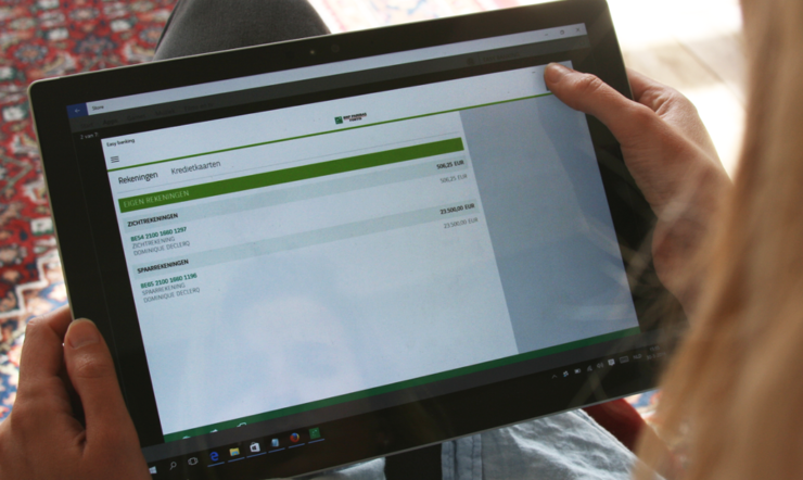 Réglez facilement vos affaires bancaires avec l’application Easy banking app et l’application Hello bank! de BNP Paribas Fortis