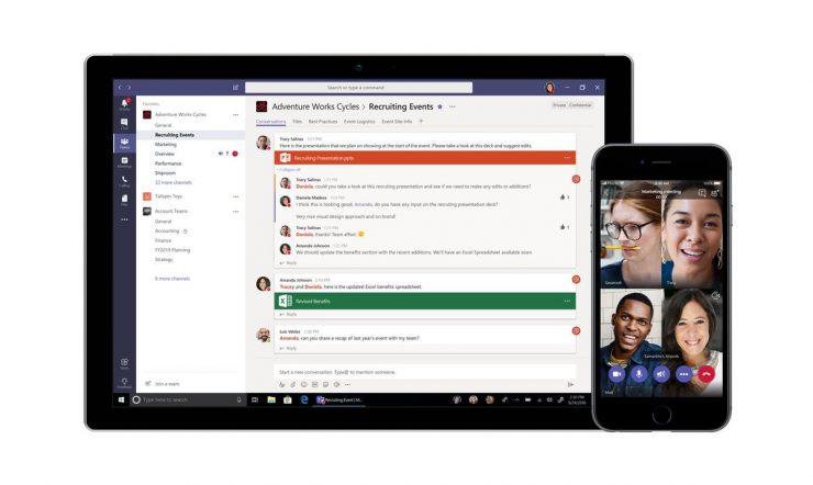 Microsoft lance une version gratuite de Teams