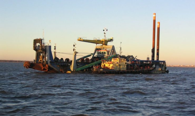 Vanoord ship in St Peterburg