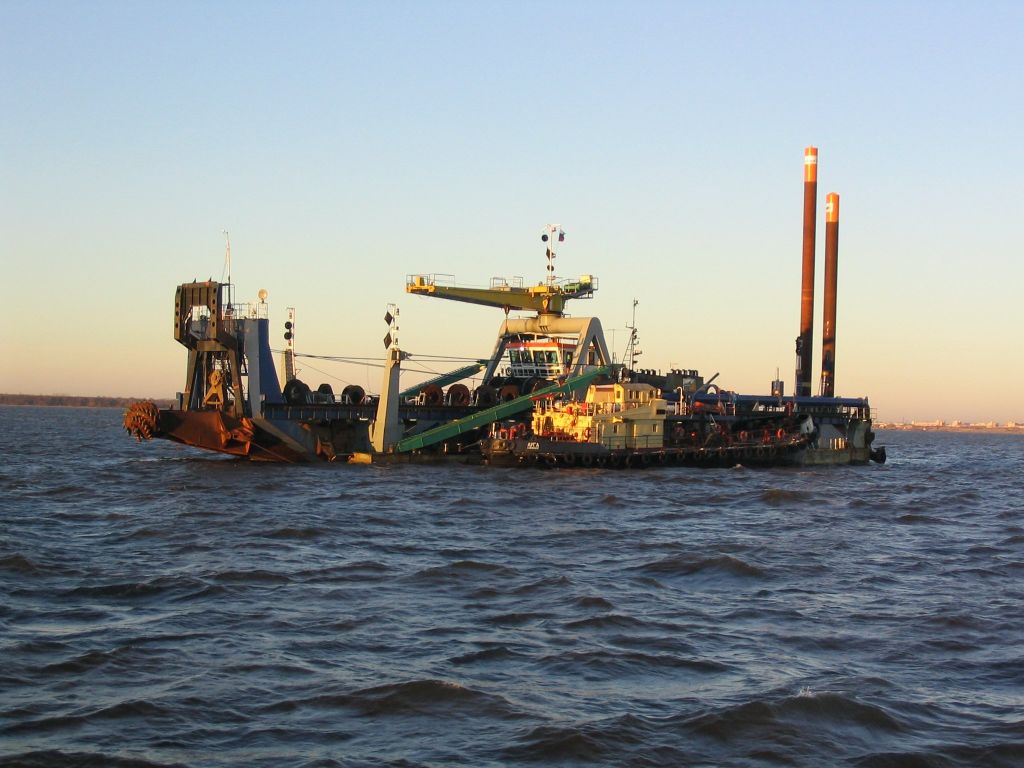 Vanoord ship in St Peterburg