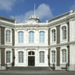 a large old building with many windows