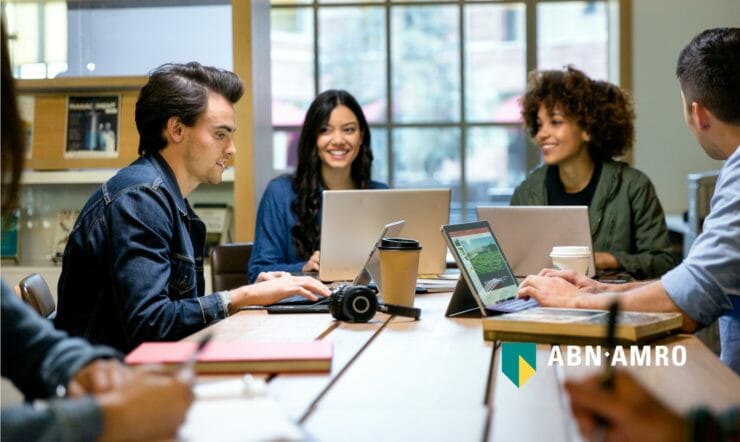 Microsoft and ABN AMRO help refugees build a new career