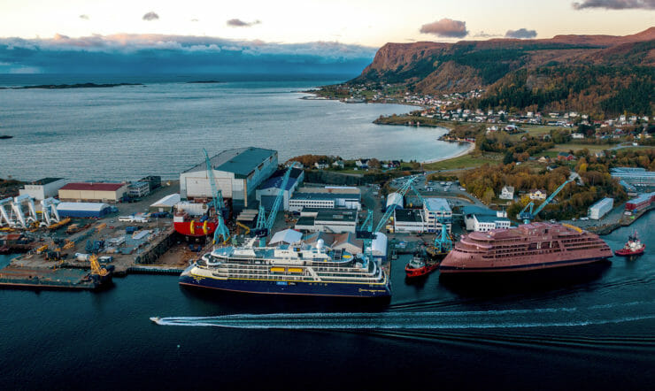 Image of a shipping port