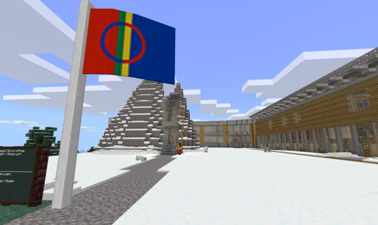 Utforsker samisk kultur i Minecraft