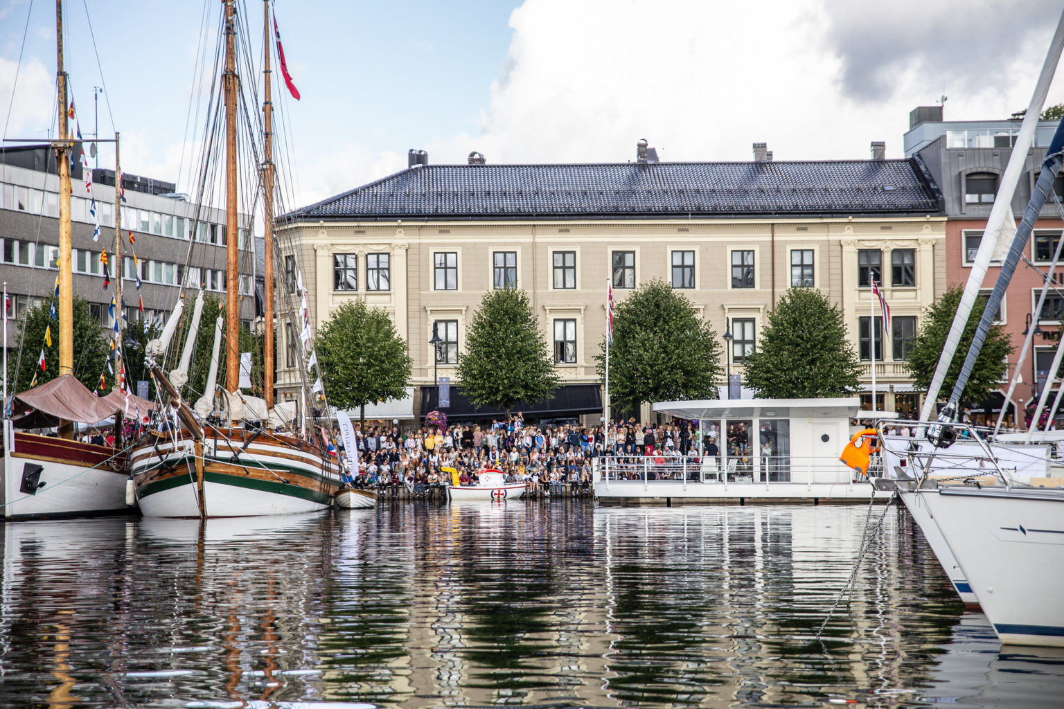 Oversiktsbilde over Arendal