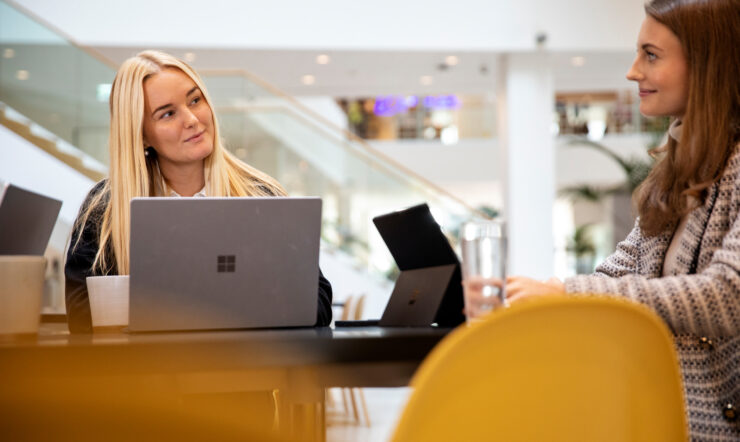 Delegate has created a series of portraits of female employees who acts as role models for other women considering working in the IT industry