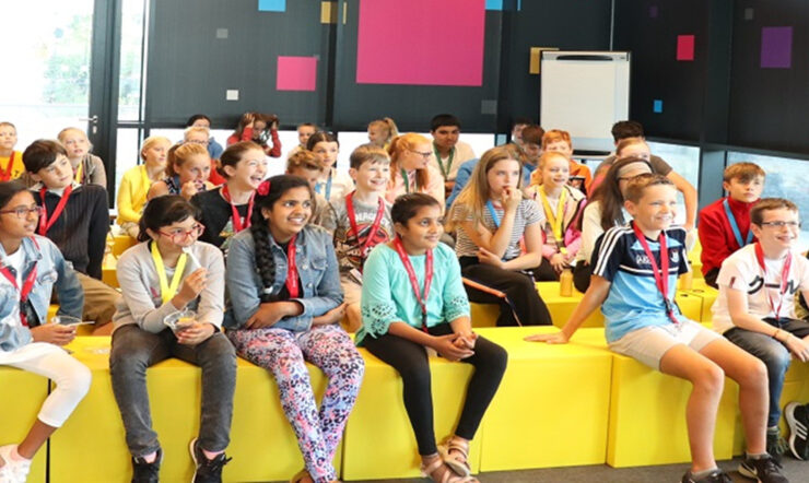 many people sitting