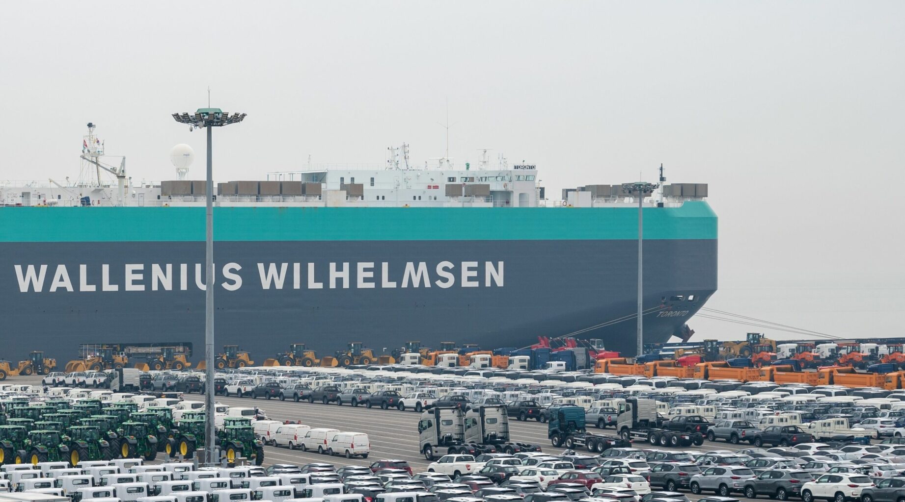 Ship from Wallenius Wilhelmsen