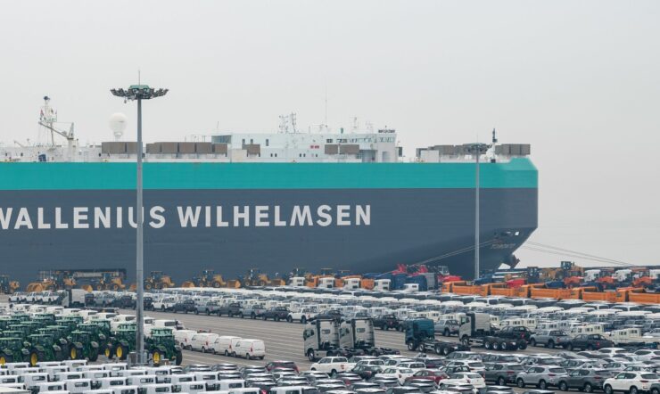 Ship from Wallenius Wilhelmsen