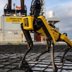 The Cognite robot Spot on an oil platform